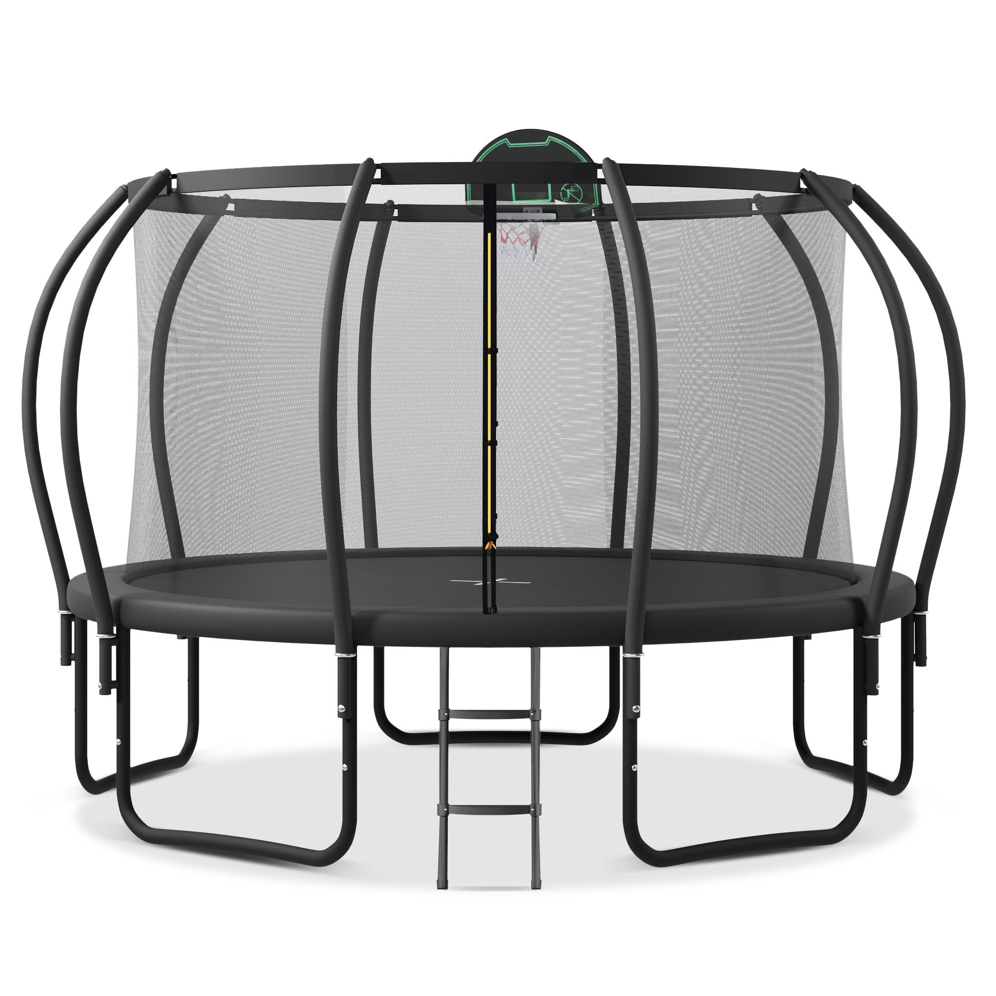Jump Into Fun Trampoline 12FT 14FT 15FT 16FT, 1400LBS Trampoline for