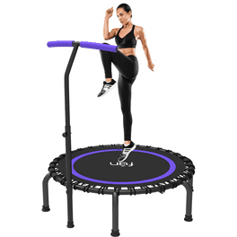 SkyBound Trampoline 12FT Trampoline for Kids and Adults Kids Trampoline with Ladder Outdoor Recreational Trampolines with Enclosure Straight Poles Backyard Fun Exercise Walmart