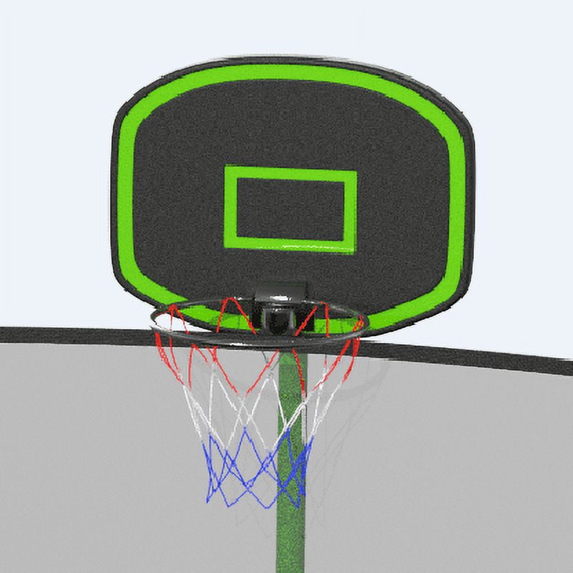 Jump Into Fun Universal Trampoline Basketball Hoop, Trampoline