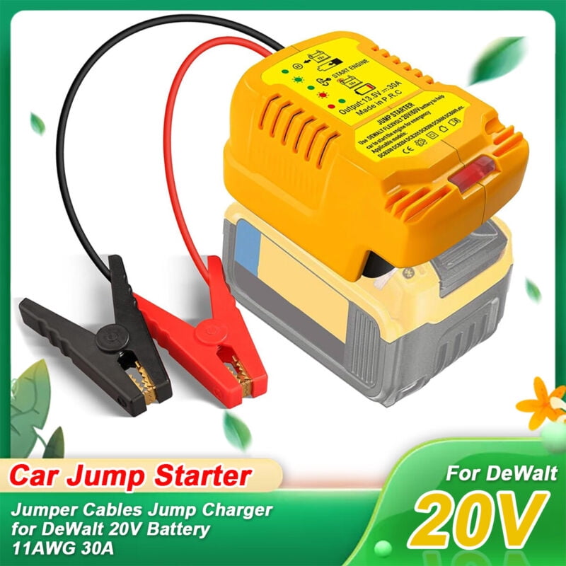Battery Booster Dewalt Jumper Starter Cable Car Jump Starters - Main Image