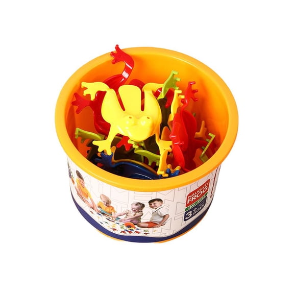 Jump Leap Frog Toy, to-Bounce Toad Toy, 3.945.12 Vibrant Color Variety, Cool Jumping Fro Fun Plastic Frogs For Kids,