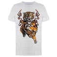 thumbnail image 1 of Jump Of Roaring Tiger Tee Men's -Image by Shutterstock, 1 of 1