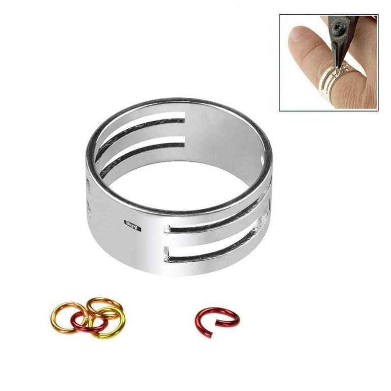Jump Ring Opener / Closing Tool With 3 Different Sized Slots Jewelry Beading
