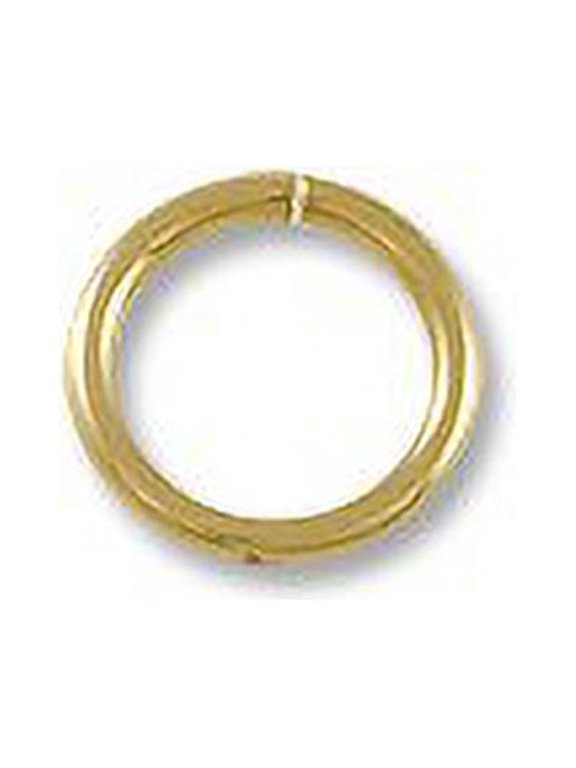 Jump Ring - Round Open 8mm Gold Filled (1-Pc)