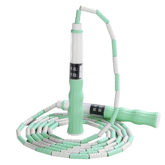 Jump Rope, Adjusted Length Tangles Frees Segmented Beaded Skipping Rope, Fitness Jumping Rope for Kids, and Women