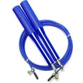 thumbnail image 1 of Jump Rope, Aluminum Alloy Handles Bearing Jumping Ropes, Speed Jump Ropes - Endurance Workout - Navy blue, 1 of 5