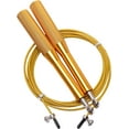 thumbnail image 1 of Jump Rope, Aluminum Alloy Handles Bearing Jumping Ropes, Speed Jump Ropes - Endurance Workout - gold, 1 of 5