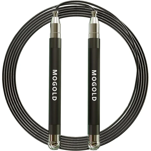 Jump Rope Boxing Lightweight 3-Ropes Ball Bearing Beaded Fitness Gym Speed Skip