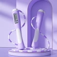 thumbnail image 1 of Jump Rope Digital Counting Adjustable Speed Skipping Rope with Counter for Fitness Workout Home Gym 110.2 Inches, 1 of 5