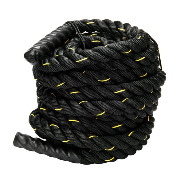 Jump Rope for Fitness Workout Battle Rope Strength Training Fitness Exercise Rope for Home Gym Outdoor Cardio Workout Upgraded Durable Protective Sleeve Included