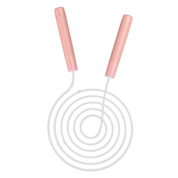 Jump Rope Kids Color Jump Rope Light Up Rope Fitness Workout And Light Dance And Night Party Gift - pink handle