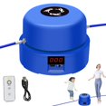 thumbnail image 1 of Jump Rope Machine with Remote, Smart Jump Rope Machine, Automatic Floor Jump Rope, Jump Entertaining Interaction Rope Skipping Machine for Family & Home - Blue, 1 of 10
