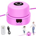 thumbnail image 1 of Jump Rope Machine with Remote, Smart Jump Rope Machine, Automatic Floor Jump Rope, Jump Entertaining Interaction Rope Skipping Machine for Family & Home - Pink, 1 of 10