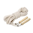 thumbnail image 1 of Jump Rope Multiplayer Linen with Wooden Handles Adult Group Outdoor Exercise Team Game Fitness White 590.6in by MPOISVA, 1 of 5