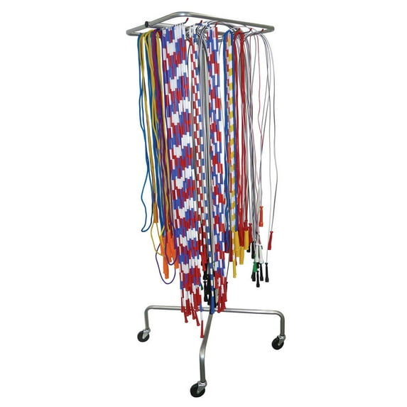 Jump Rope Rack w/ Wheels