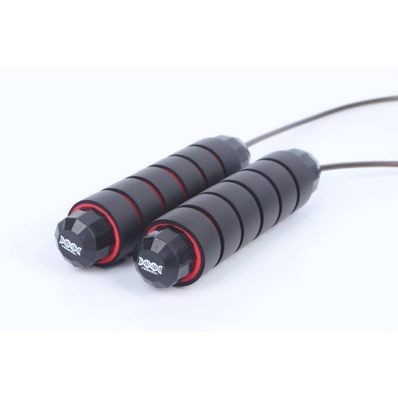 Jump Rope, Tangle-Free Rapid Speed Jumping Rope | Adjustable Steel Cable with Ball Bearings for Fitness, Cardio Workout, Men, Women & Kids | Home Gym Exercise Equipment