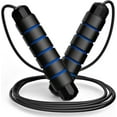 thumbnail image 1 of Jump Rope, Tangle free rapid speed jump ropes with counter for fitness for women,Skipping rope with app for fitness men, women's home exercise, workout, fitness gifts for adults, Kids, 1 of 6