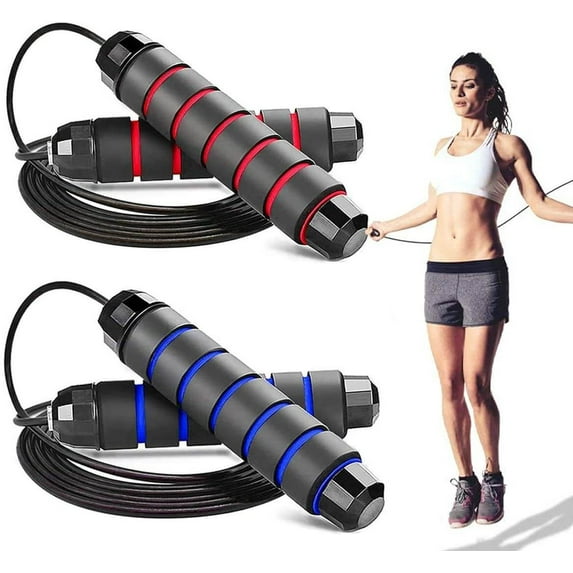 Jump Rope – Tangle-Free Speed Jumping Rope Cable with Ball Bearings
