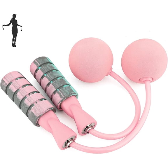 Jump Rope, Training Ropeless Skipping Rope for Fitness, Adjustable Weighted Cordless Jump Rope for Men Women Kids