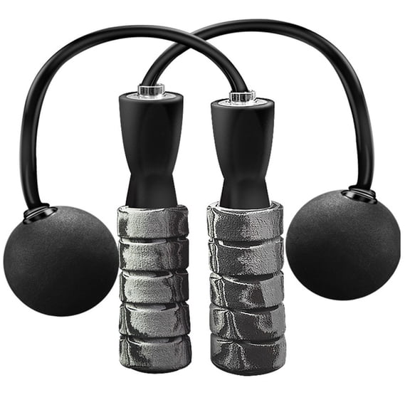 Jump Rope, Training Ropeless Skipping Rope for Fitness, Adjustable Weighted Cordless Jump Rope