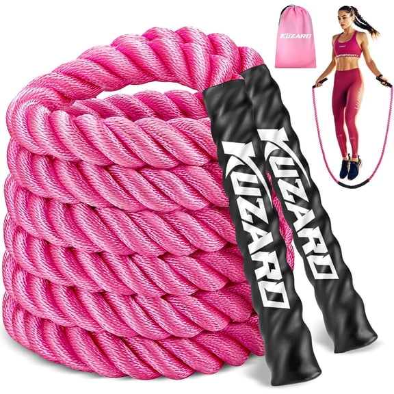 Jump Rope, Weighted Rope for Women, Heavy Ropes Fitness, Home Gym Exercise Equipment, Adult Skipping Improve Strength, Weight Loss, Boxing Training,Total Body Workout Equipment