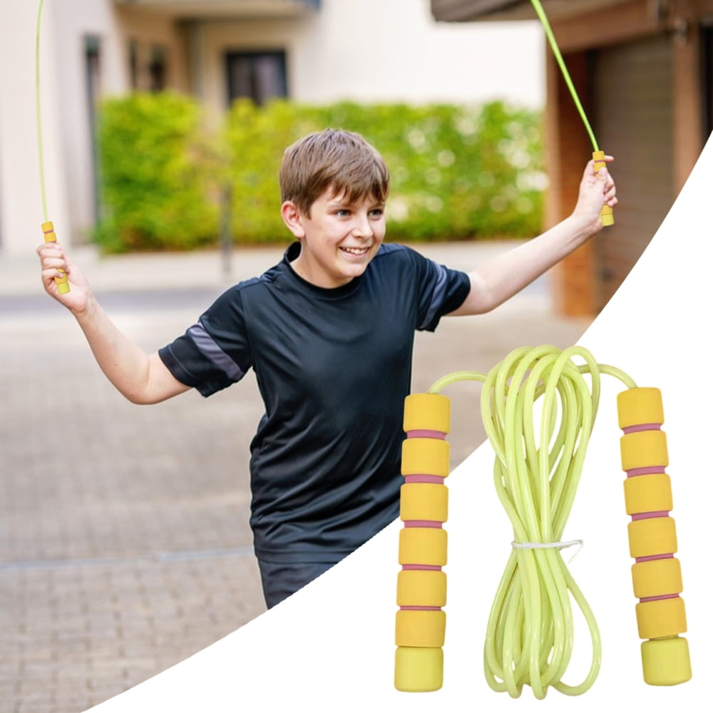 Jump Rope for Kids Knot-Proof Kids Jumping Rope Lightweight Non-Slip ...
