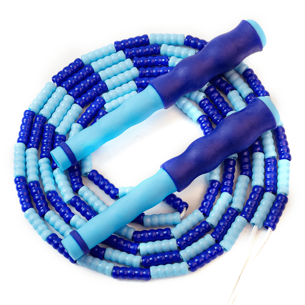 Jump Rope for Kids, Soft Beaded Segment Skipping Rope, Fitness, Workout ...