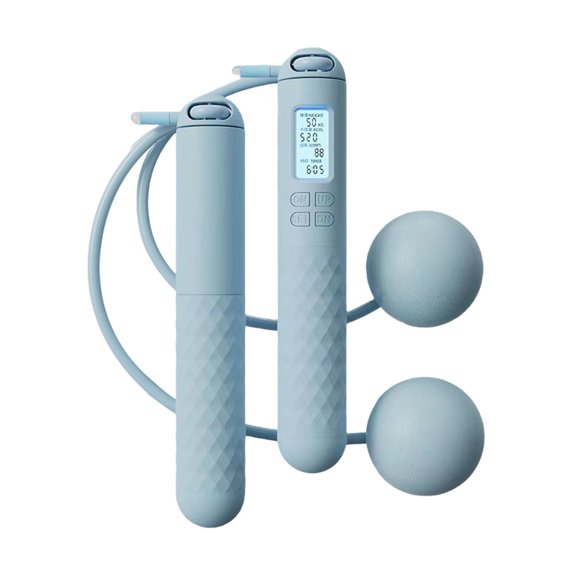 Jump Rope with Counter Sure Here's A Product Title for Listing Skipping Cordless Weighted Ball Adjustable Length Fitness Exercise Equipment
this