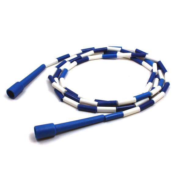 Jump Rope with Plastic Beaded Segmentation, 9-Foot, Pack of 6