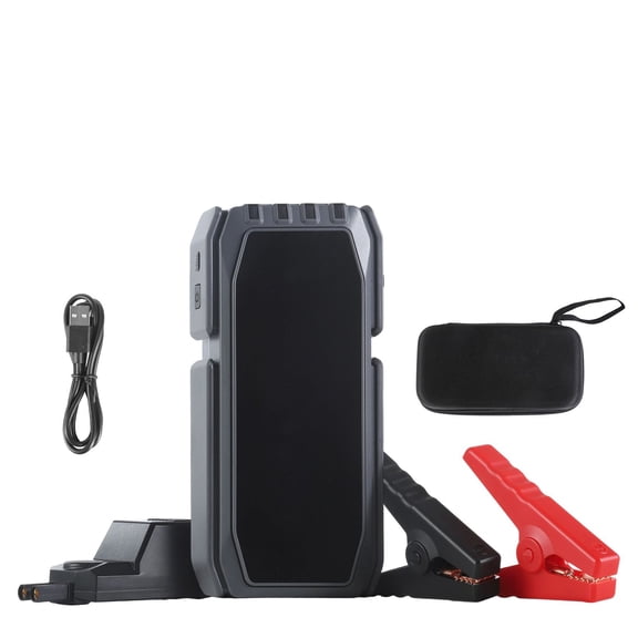 Jump Starter 1500A Peak, 12V Lithium Car Battery Pack with Power Bank, 3-Mode Light & Cables, for 6L /4L Engines