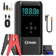 thumbnail image 1 of Jump Starter with Air Compressor, 6000A 12V Jump Box for 10L Gas or Up to 10L Diesel Car Battery, 160PSl Digital Tire Inflator with Emergency Light, Jumper Cables, 1 of 9