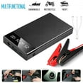 thumbnail image 1 of Jump Starter Battery Charger Ultra-thin Car Emergency Start Power Bank With Electric Quantity Display For 12V Cars Trucks Motorcycles Excavators, 1 of 8