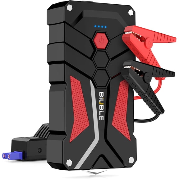 Jump Starter Car Auto Battery Booster Pack 5000A Peak 12V with USB-C Quick Charge,Lithium Box LED Light(Up to 7.0L Gas or 5.5L Diesel Engine)