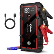 Jump Starter 3000A for 8.0L Gas 4.0L Diesel 12V Lithium Jump Box, Portable Power Bank with Emergency Light