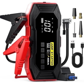 Jump Starter with Air Compressor 4000A 10000mAh 150PSI Portable Car Battery Jump Starter (All Gas/10L Diesel)