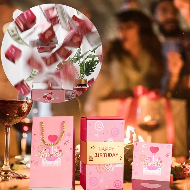Jump Up Surprise Explosion Gift Box Jump Up Surprise Box Gift Cubes