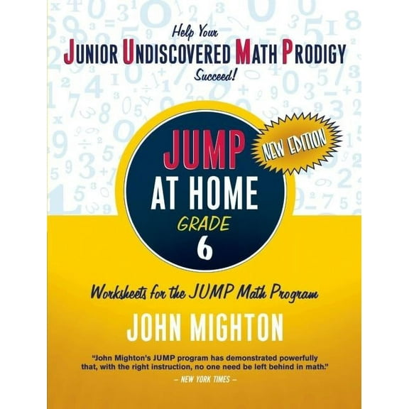 Jump at Home Math Workbooks: Jump at Home: Grade 6 (Paperback)