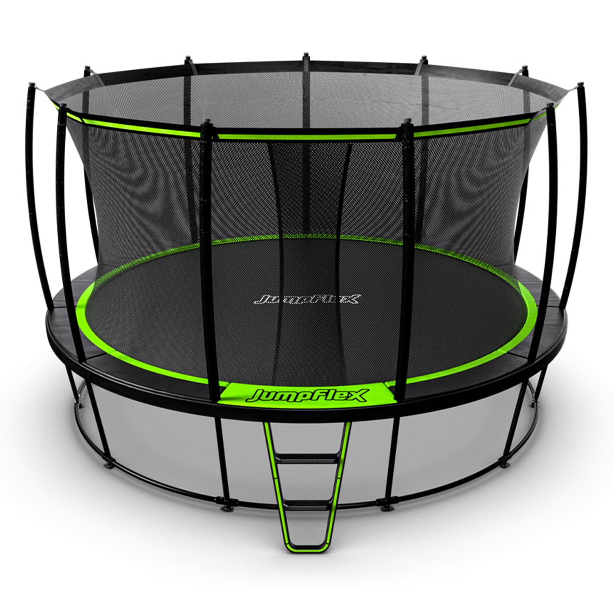 JumpFlex HERO 14' Backyard Outdoor Trampoline for Kids with Net