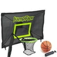 JumpFlex PROJAM Hero Basketball Hoop and Net Attachment for Trampolines