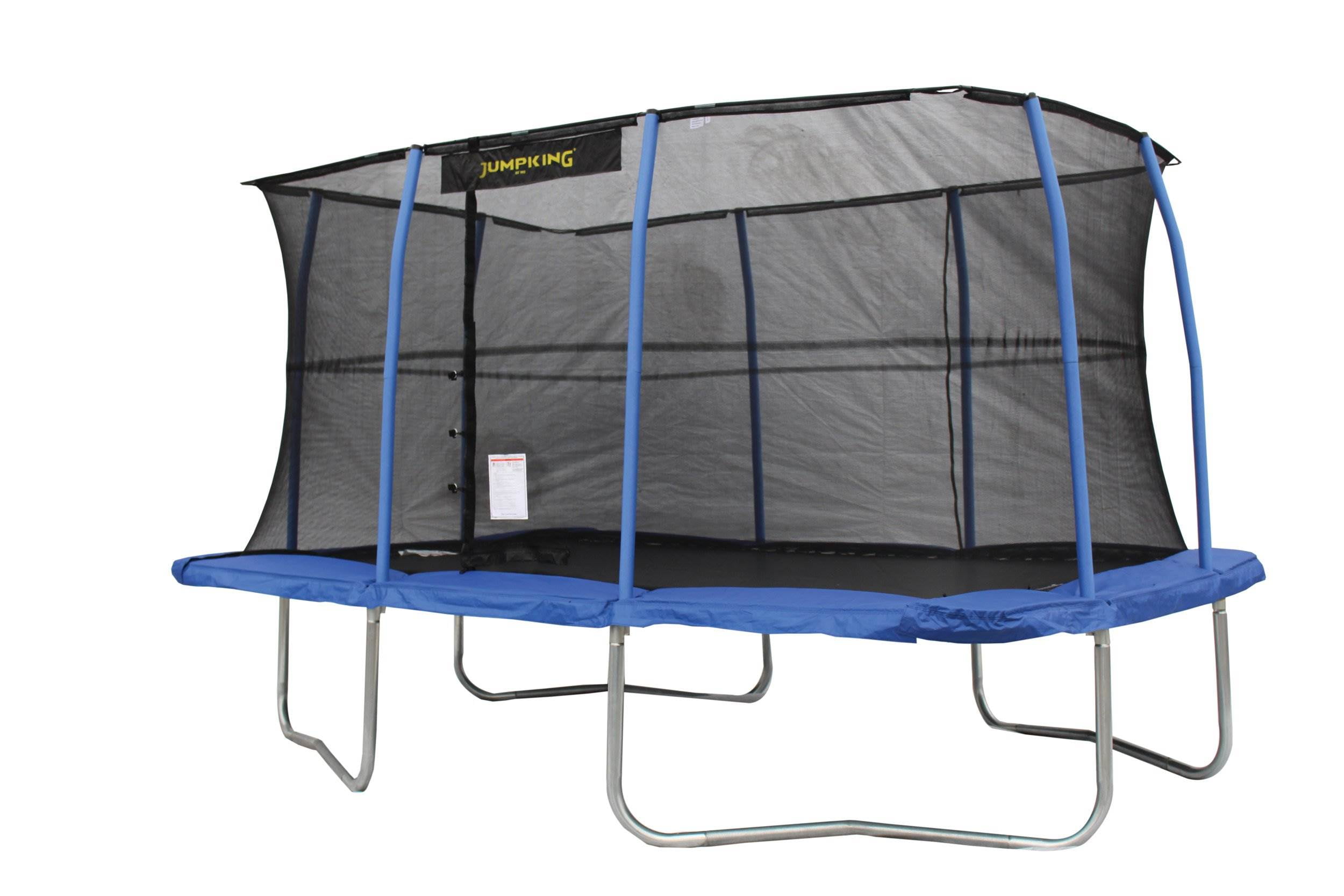 Jumpking 7 x 10ft oval shop trampoline