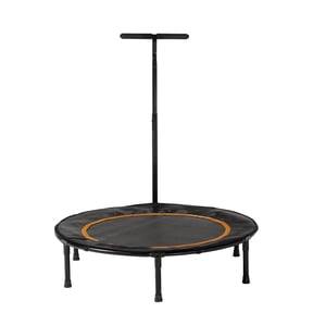 JumpKing 40-Inch Fitness Trampoline with T-Shaped Handlebar Compact, Stable, and Built for Exercise