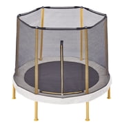 JumpKing 60  Round Trampoline with Enclosure   The Ultimate Fun for Indoor & Outdoor Play!