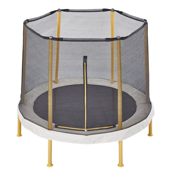 JumpKing 60 Round Trampoline with Enclosure The Ultimate Fun for Indoor & Outdoor Play!