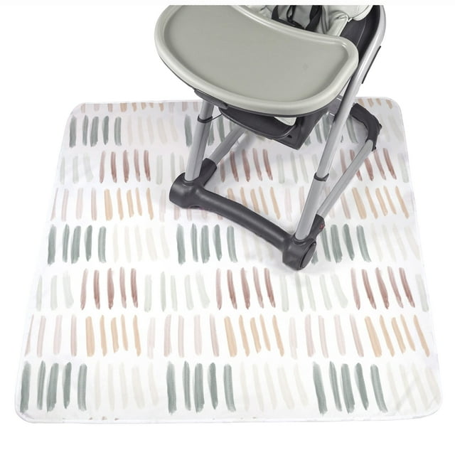 JumpOff Jo Baby Splat Mat for Under High Chair, Washable Waterproof