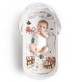 thumbnail image 1 of JumpOff Jo - Fitted Bassinet Sheet , Cotton, 16" x 32" for Oval, Rectangle, and Hourglass Mattresses - Octopus Treasure, 1 of 6