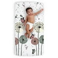 thumbnail image 1 of JumpOff Jo - Fitted Crib Sheet, Super Soft Breathable 100% Cotton Baby Crib Sheet for Standard Crib Mattresses and Toddler Beds, 28 in. x 52 in. - Dandelion Dreams, 1 of 1