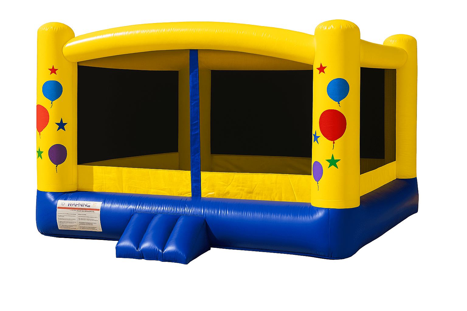 JumpOrange Residential Duralite Jr. Kiddo Balloon Party House Backyard Party Moonwalk Size 12'x12'