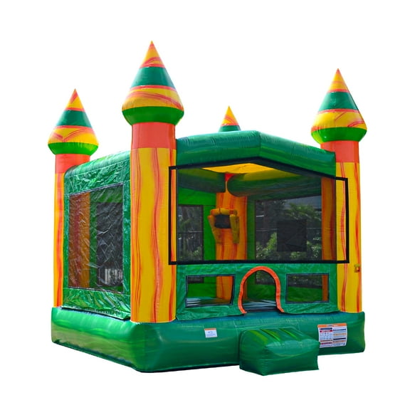 JumpOrange Castle Commercial Grade Bounce House Inflatable for Kids and Adults (with Blower)