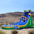 thumbnail image 1 of JumpOrange 19’ Jaguar Commercial Grade Water Slide with Splash Pool for Kids and Adults (with Blower), Outdoor Indoor, Wet Dry Use, Tall Inflatable, 1 of 7