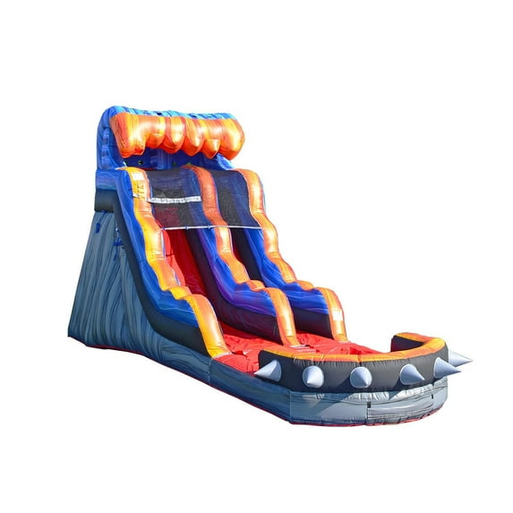 JumpOrange Commercial Grade Water Slide for Kids and Adults (with Blower), Rocker Theme